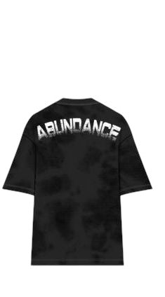 ABUNDANCE ACID (over-sized t-shirt)